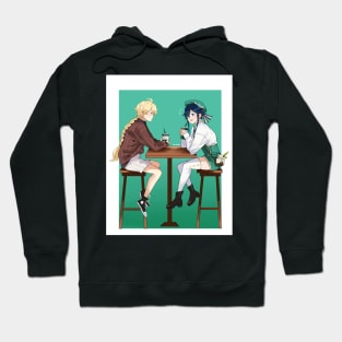 Genshin Impact - Aether and Venti's Day Off Hoodie